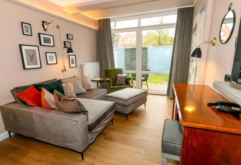 اتاق استاندارد با تراس, Nordseehotel Kröger