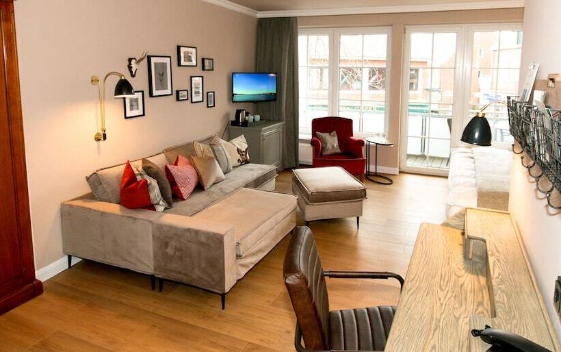 اتاق استاندارد با بالکن, Nordseehotel Kröger