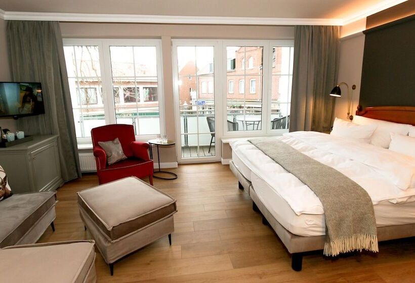 اتاق استاندارد با بالکن, Nordseehotel Kröger