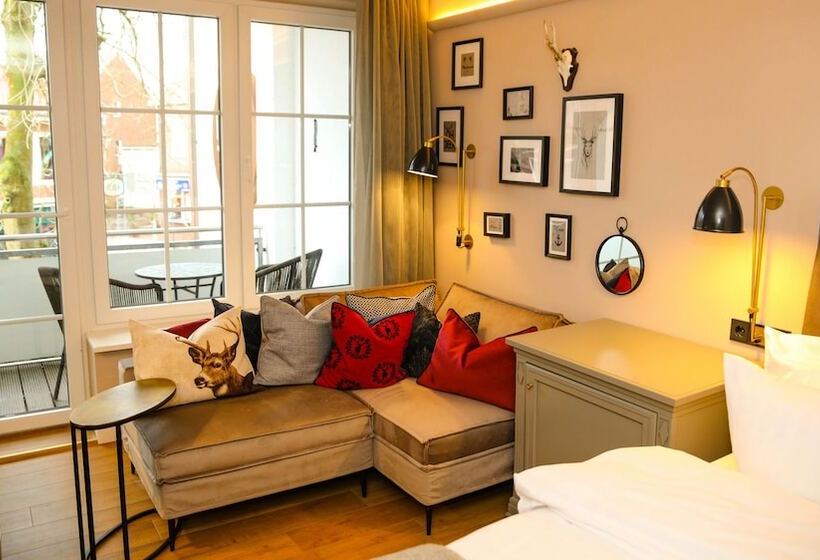 اتاق استاندارد با بالکن, Nordseehotel Kröger