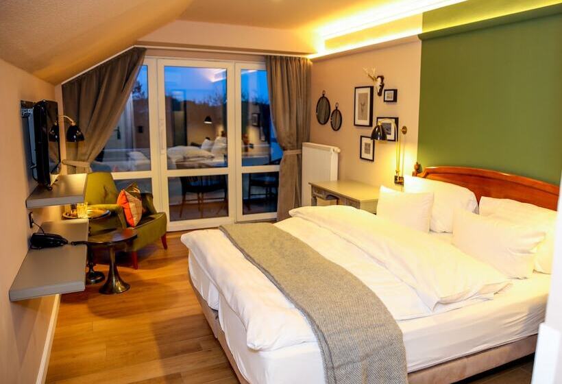 اتاق استاندارد با بالکن, Nordseehotel Kröger