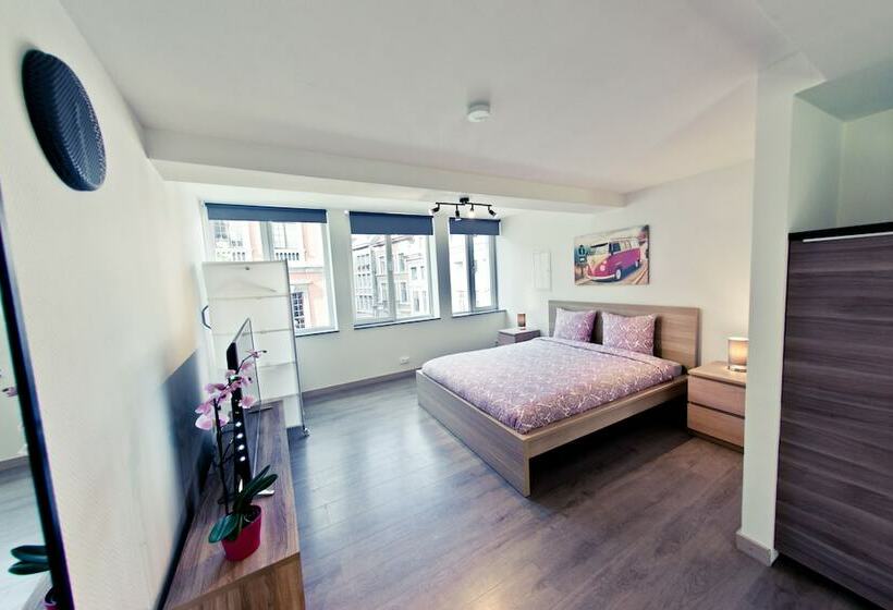 Апартаменты Классик 1 Спальня, Appart Hotel Léopold Liège Centre