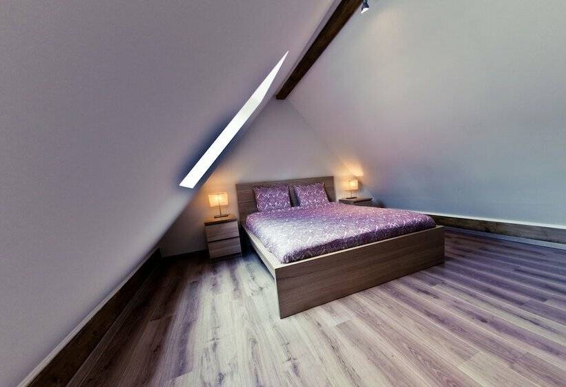 Апартаменты Дюплекс 1 Спальня, Appart Hotel Léopold Liège Centre
