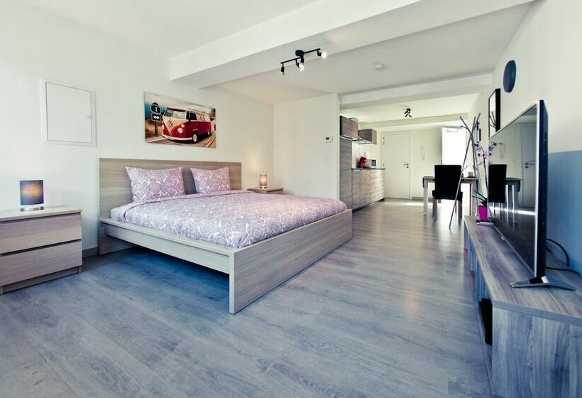 Апартаменты Классик 1 Спальня, Appart Hotel Léopold Liège Centre