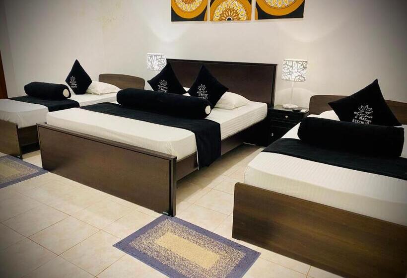デラックスの４人部屋, Abhaya Resorts