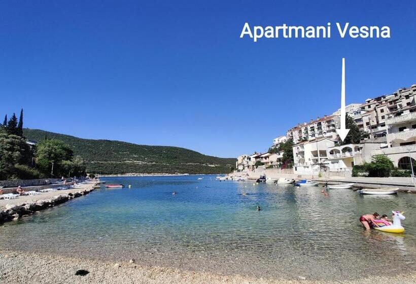 آپارتمان 1 خوابه با چشم‌انداز دریا, Apartments Vesna