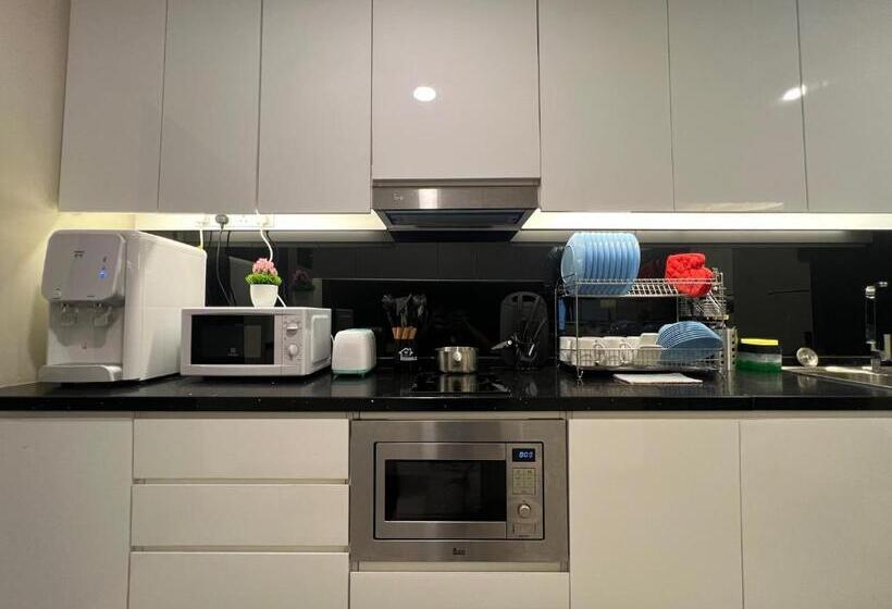 آپارتمان 1 خوابه با چشم‌انداز باغ, Quince Home Grand Ion Delemen Genting Highlands