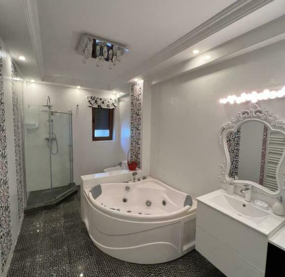اتاق استاندارد با تخت بزرگ, Ami Residence Bucharest Airport,therme&free Parking Otopeni