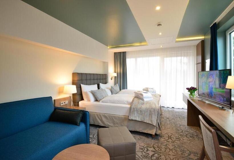 디럭스 룸 바다 전망, Parkhotel Residenz