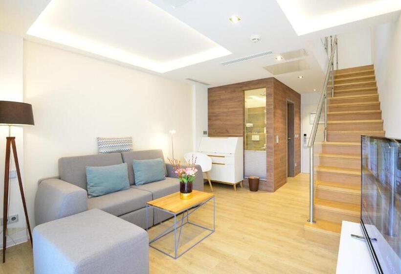 복층 룸, Parkhotel Residenz
