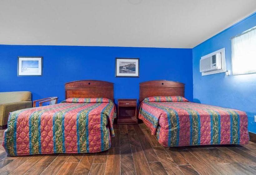 Номер Стандарт 2 Двуспальные Кровати, Monterrey Motel Padre Island, Corpus Christi By Oyo