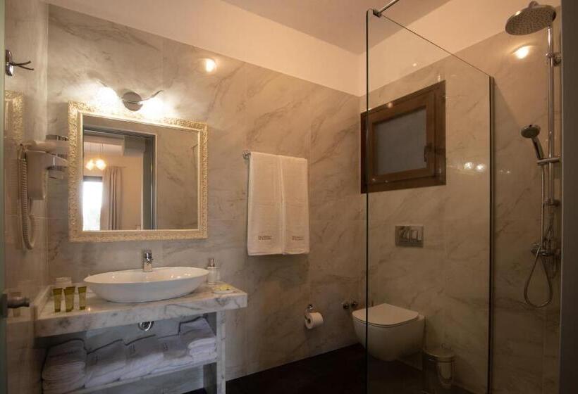اتاق لوکس با چشم‌انداز باغ, Byzantio Hotel & Apartments