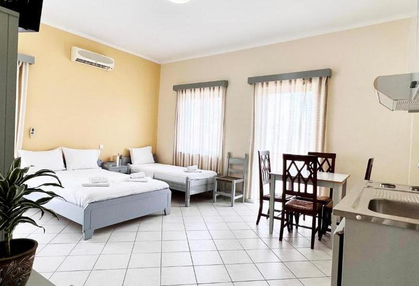 Апартаменты 2 Спальни с Балконом, Galini Beach