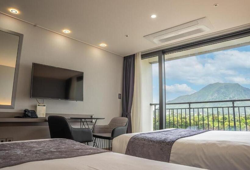 اتاق لوکس با تخت بزرگ, Sanbangsan Hotel Formerly Primula