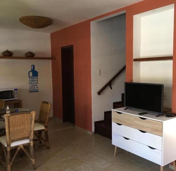 Апартаменты 2 Спальни, Cond Residencial Resort Pipa Chalés Triplex   Centro De Pipa