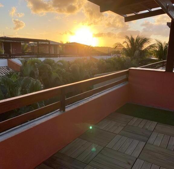 Апартаменты 2 Спальни, Cond Residencial Resort Pipa Chalés Triplex   Centro De Pipa