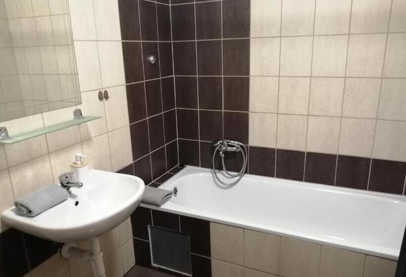 آپارتمان 1 خوابه با بالکن, Apartmány U Stříbrných