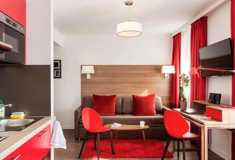 Апартаменты 1 Спальня, Aparthotel Adagio La Defense Courbevoie