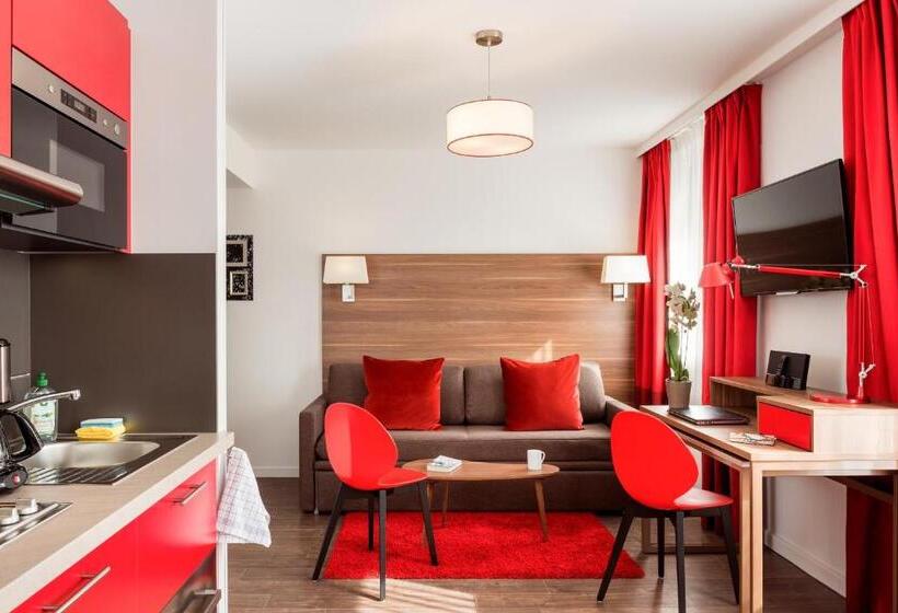 Апартаменты 1 Спальня, Aparthotel Adagio La Defense Courbevoie
