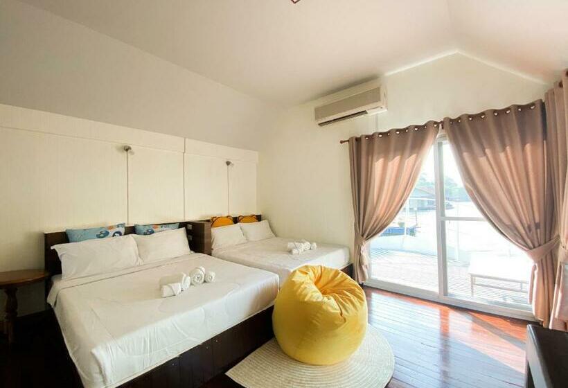 패밀리 룸, ชอว์ งาทอง รีสอร์ต Chor Ngar Thong Erawan Kanchanaburi