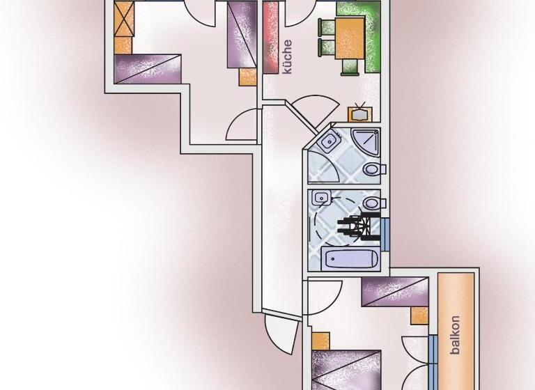 Апартаменты 2 Спальни, Haus Renate