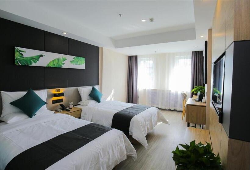 Номер Премиум, Thank Inn Plus Lanzhou Dongfanghong Plaza Pingliang Road