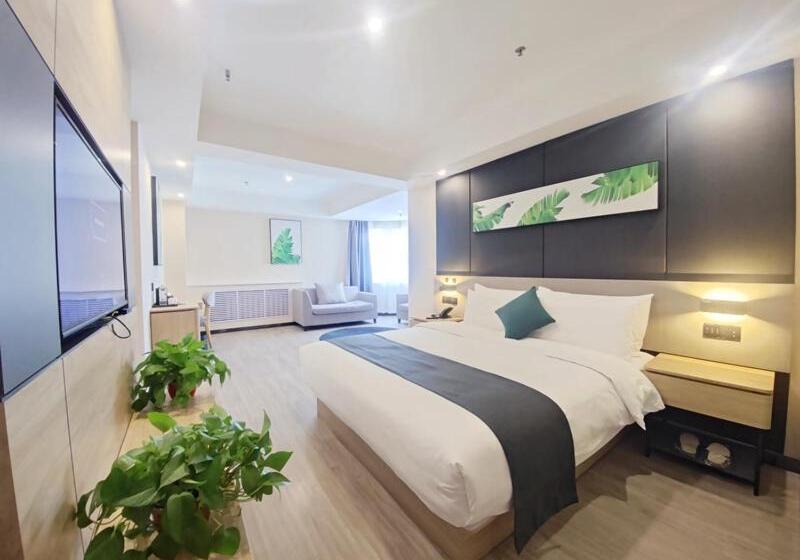 Номер Премиум, Thank Inn Plus Lanzhou Dongfanghong Plaza Pingliang Road