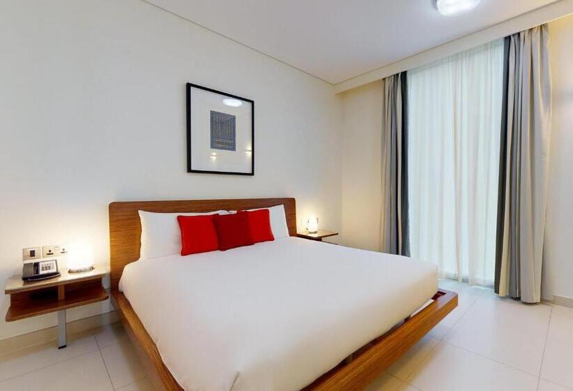 Апартаменты 2 Спальни, Adagio Abu Dhabi Al Bustan