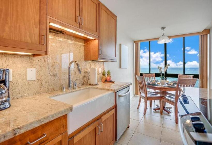 Апартаменты 2 Спальни, Kuhio Shores 410