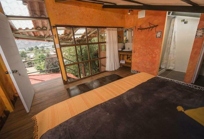 اتاق استاندارد با تخت بزرگ, Eco Tampu Andahuaylillas  Hospedaje Ecosostenible