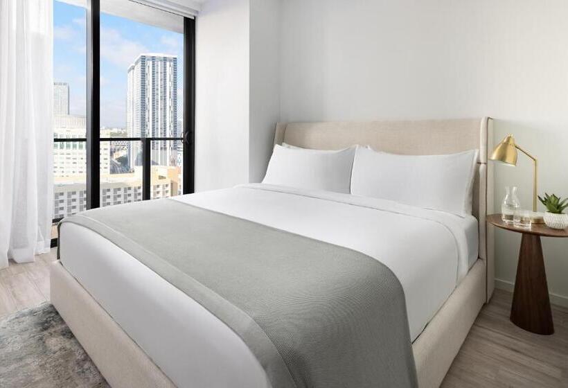 带大床的套房, The Elser Hotel Miami, An All Suite