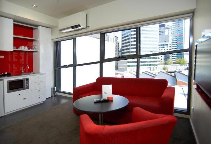 آپارتمان 1 خوابه با بالکن, City Edge On Elizabeth Apartment