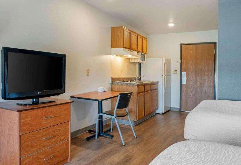 ２ダブルベッドのスタンダードルーム, Extended Stay America Select Suites   Indianapolis   Lawrence