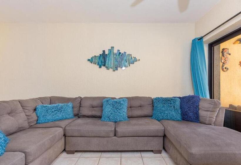 آپارتمان 1 خوابه با چشم‌انداز دریا, Princesa De Penasco Condo C101 Sandy Beach Puerto Penasco