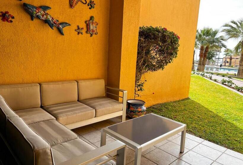 آپارتمان 1 خوابه با چشم‌انداز دریا, Princesa De Penasco Condo C101 Sandy Beach Puerto Penasco