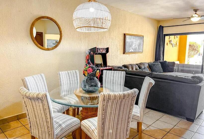 آپارتمان 1 خوابه با چشم‌انداز دریا, Princesa De Penasco Condo C101 Sandy Beach Puerto Penasco