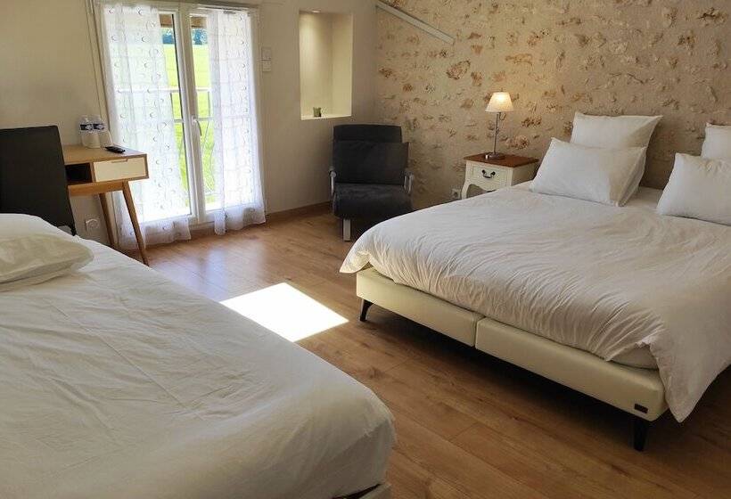 Номер Стандарт Трехместный, Chambre D Hôtes Le Domaine Des Hirondelles