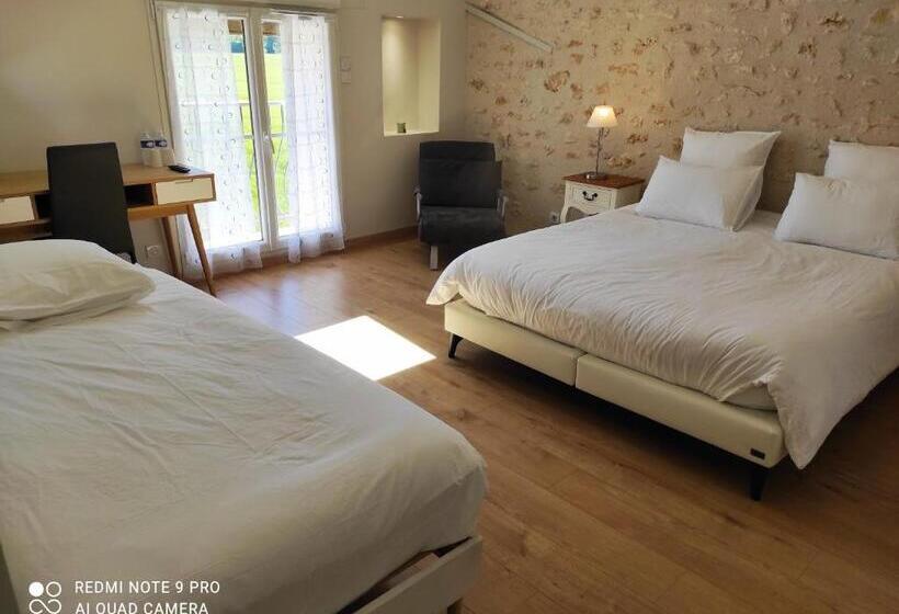 Номер Стандарт Трехместный, Chambre D Hôtes Le Domaine Des Hirondelles