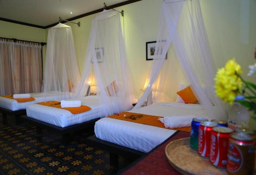 豪华家庭房间, Residence Indochine D'angkor