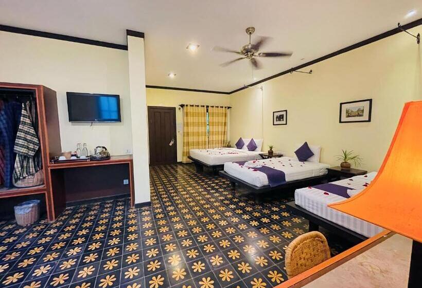 高级家庭房间, Residence Indochine D'angkor