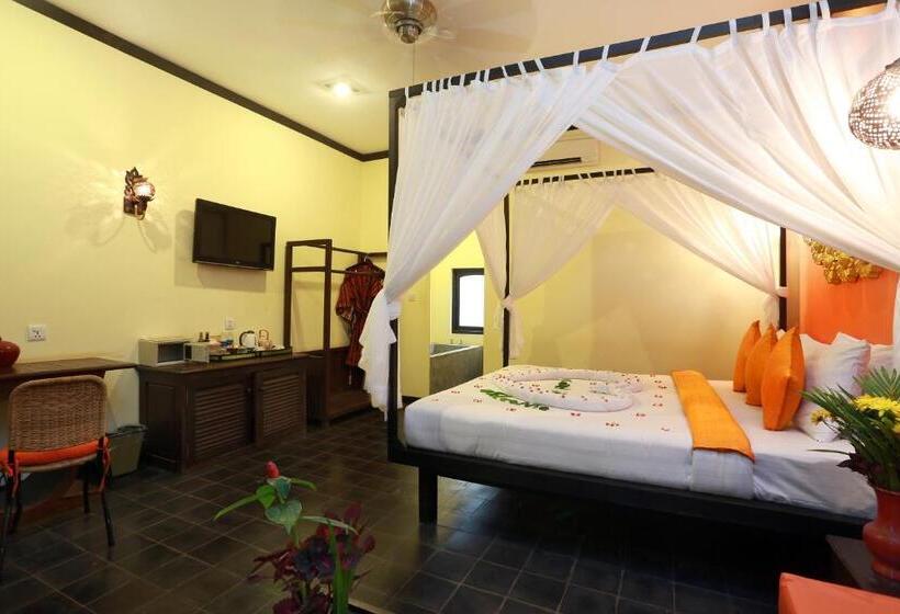 주니어 스위트 풀장 전망, Residence Indochine D'angkor