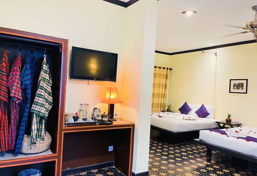 豪华家庭房间, Residence Indochine D'angkor
