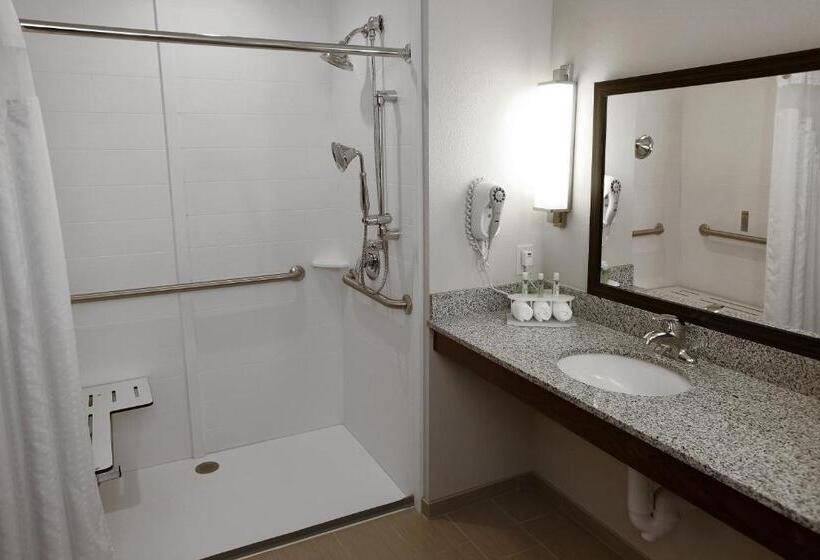 Номер Стандарт Кровать Кинг Адаптированный для Инвалидов, Holiday Inn Express & Suites Omaha South Ralston Arena, An Ihg