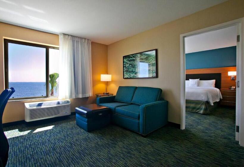 Люкс Кровать Кинг, Towneplace Suites By Marriott Fort Walton Beach Eglin Afb