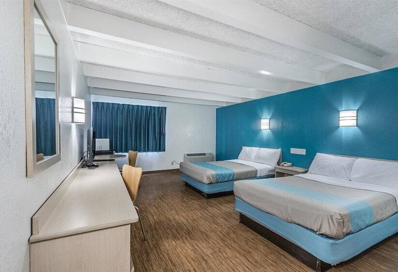 Номер Стандарт 2 Двуспальные Кровати, Motel 6kokomo, In