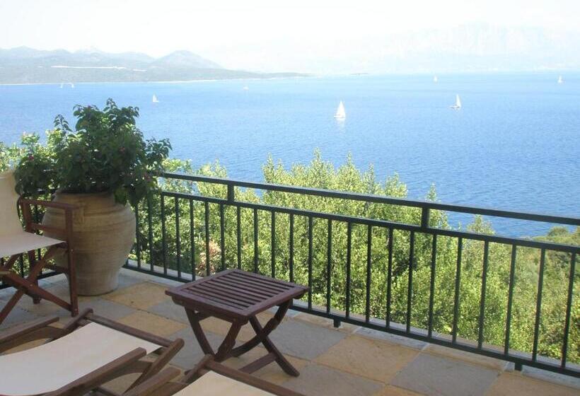 شقة غرفتين مطلة على البحر, Villa Magemenou