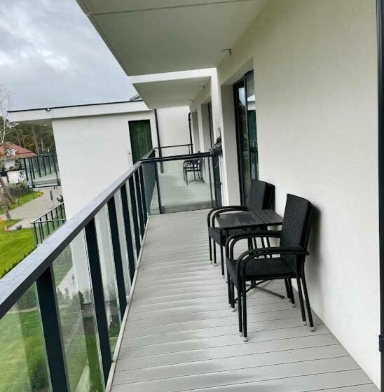 Апартаменты 1 Спальня Вид на Море, Ostseeresidenz Niechorze
