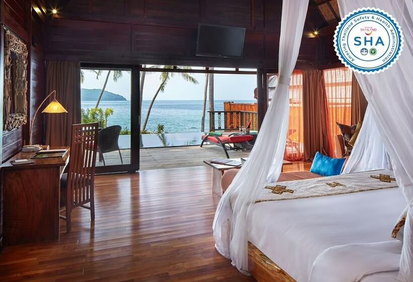 オーシャンビューの１ベッドルームビラ, Kupu Kupu Phangan Beach Villas & Spa