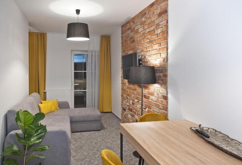 آپارتمان 1 خوابه با تراس, Apartamenty Gostyń