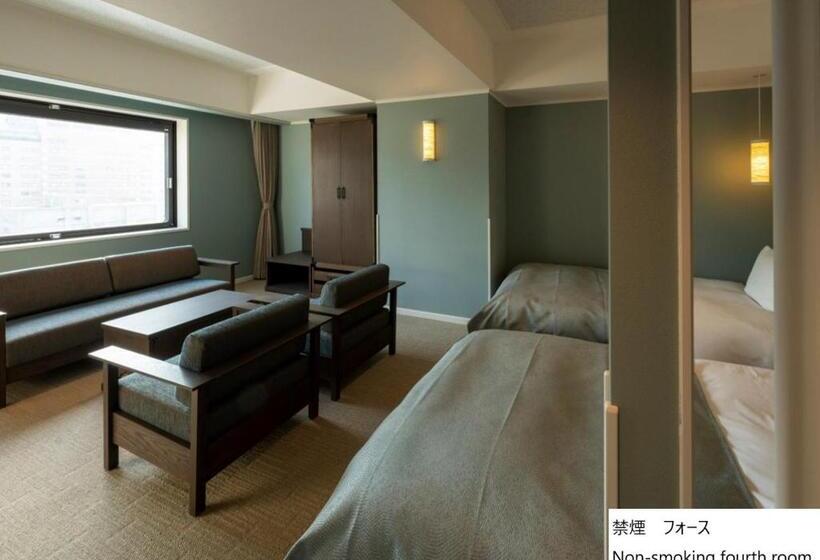 اتاق استاندارد چهار تخته, La Vista Hakodate Bay Annex